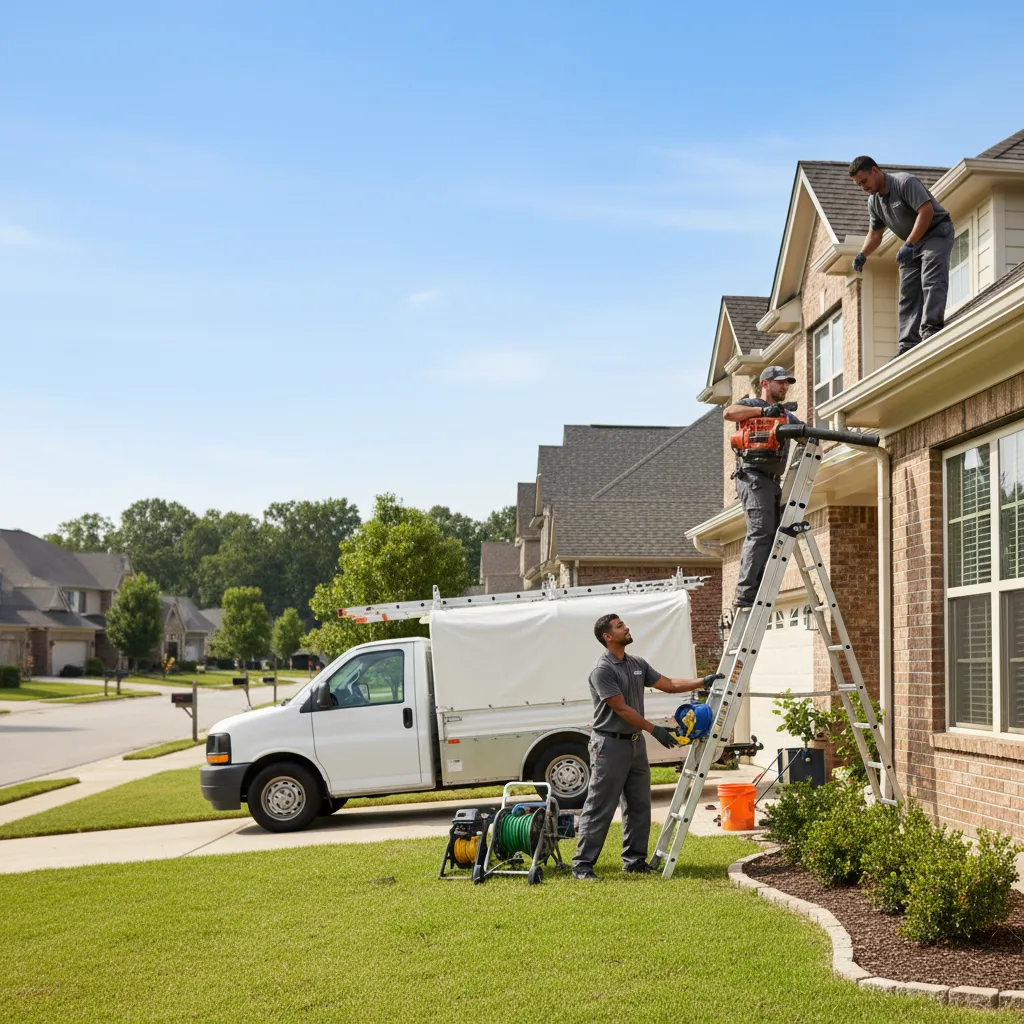 Home Gutter Service in Gracemont, OK near me